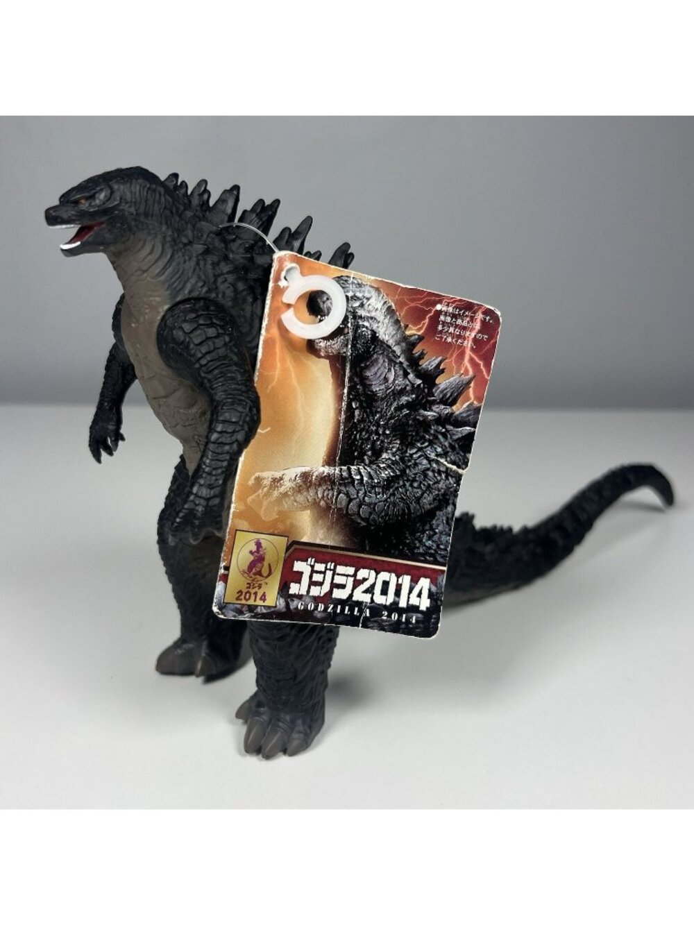 Legendary GODZILLA 2014 VINYL FIGURE w/ TAG Movie Monster Series Bandai 2014